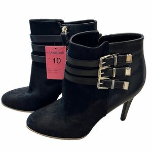 Target Black Heeled Ankle Boots
